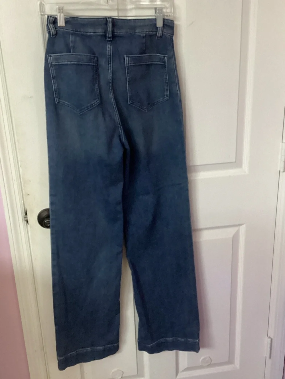 Faherty Women's High-Rise Wide Leg Stretch Terry in Eastern Shore